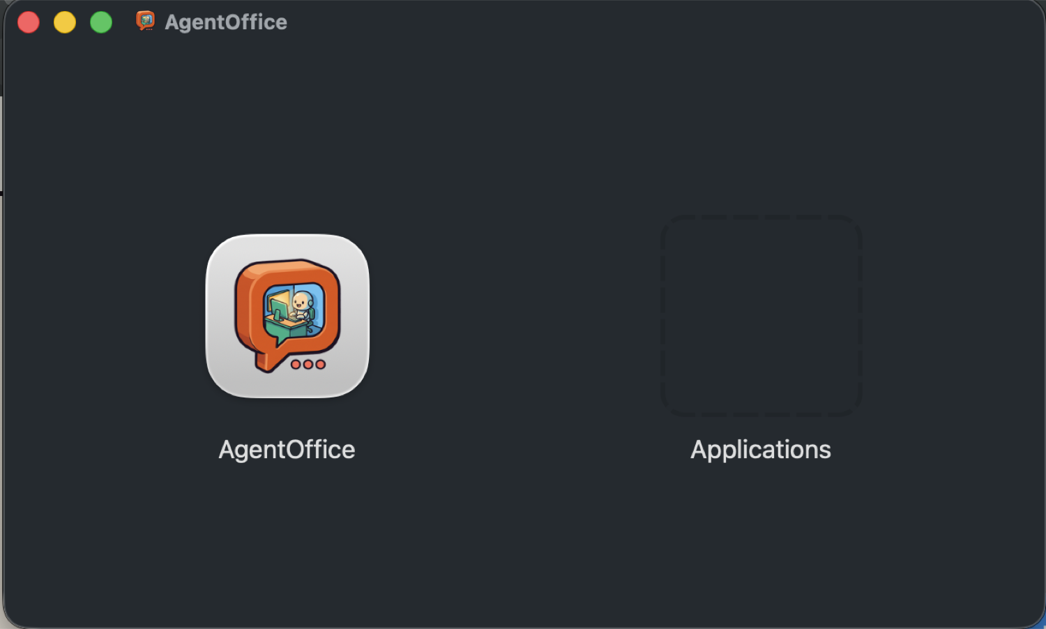 ติดตั้ง & เริ่มต้น — ลากเข้าโฟลเดอร์ Applications