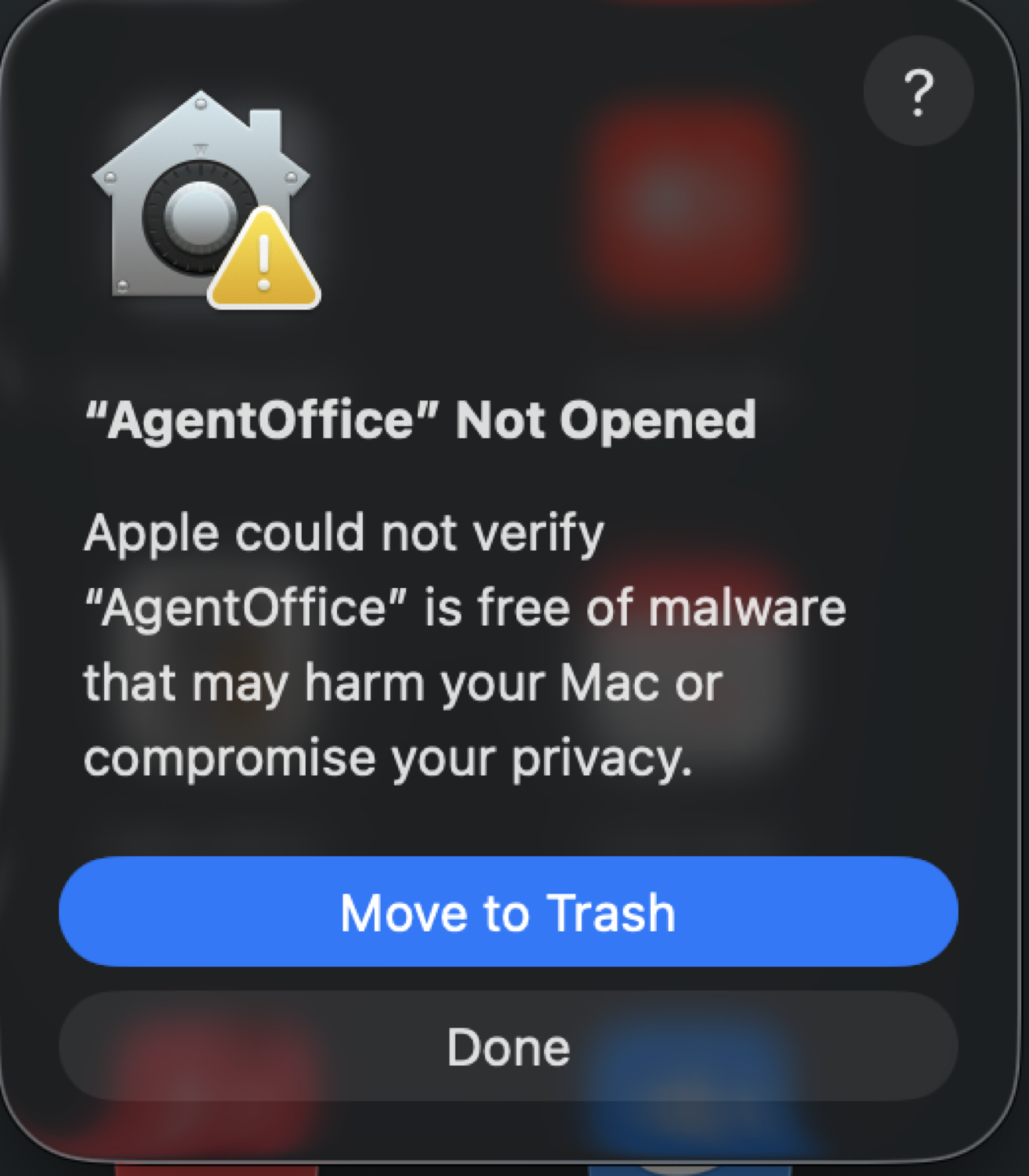 ติดตั้ง & เริ่มต้น — ครั้งแรก macOS จะบล็อกไว้
